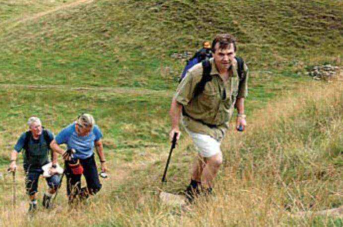 Walking by Hadrian's Wall