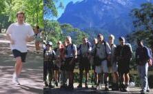 Run in the park 2005 and Mount Kinabalu climbers
